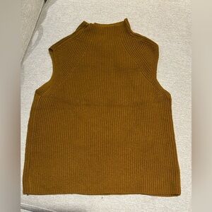 Wilfred 100% Wool Tan Turtleneck Sweater